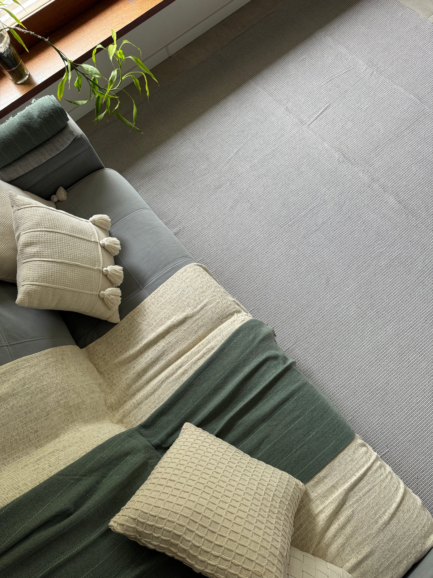 TAPETE CLÁSSICO DUPLO CINZA 200x300cm