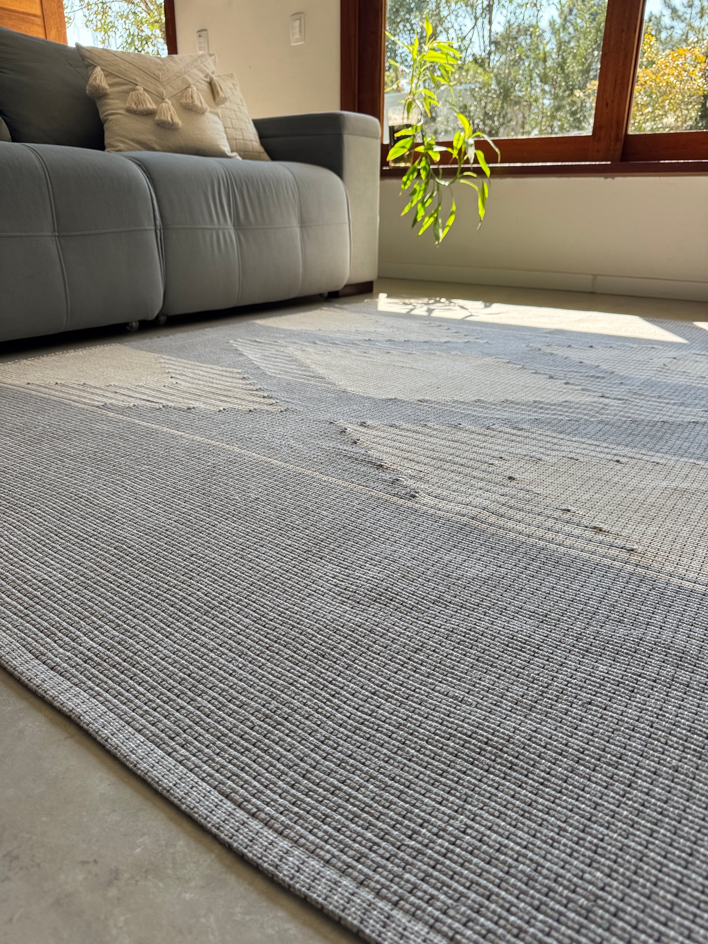 TAPETE CLÁSSICO MINAS CINZA 150X200cm