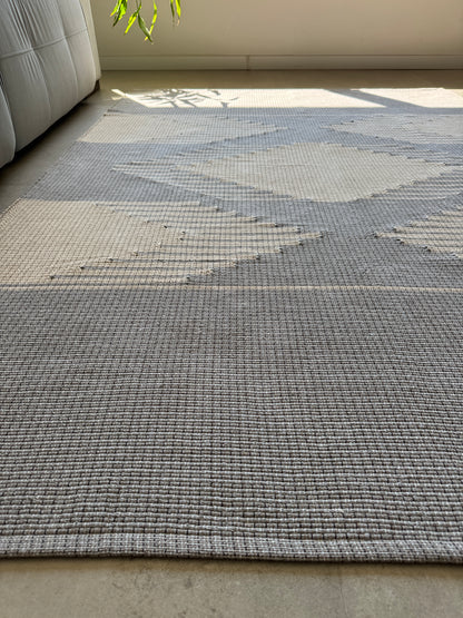 TAPETE CLÁSSICO MINAS CINZA 150X200cm
