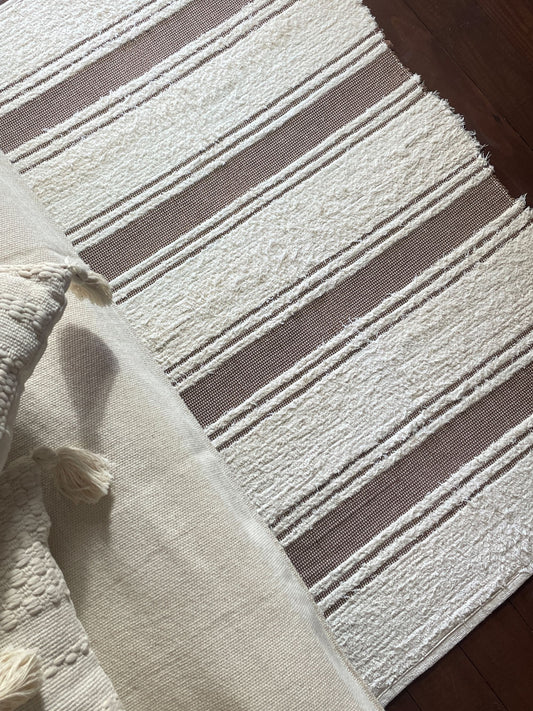 Tapete Beira-cama Felpudo Cacau 80x150