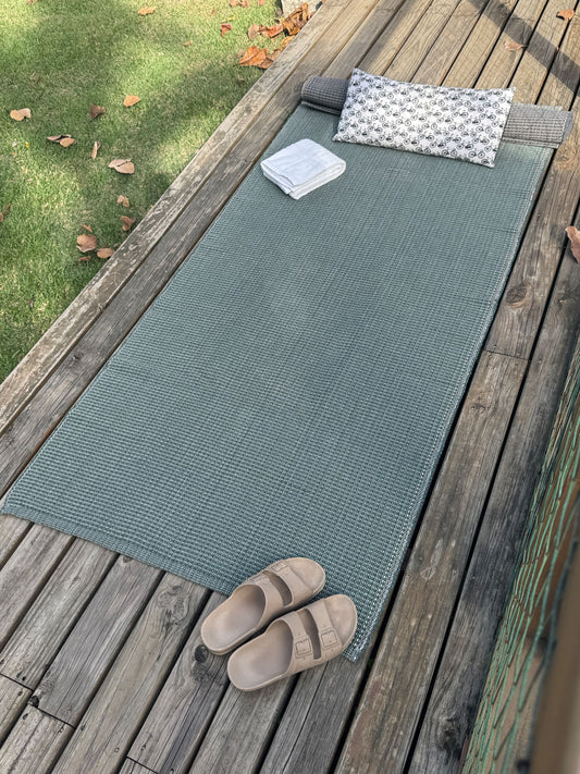 TAPETE GYM MAT LABOHEME VERDE PRESENÇA