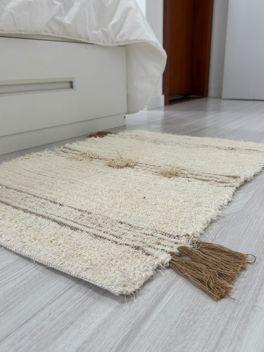 TAPETINHO LÚDICO SENSORIAL BEGE 50x80cm