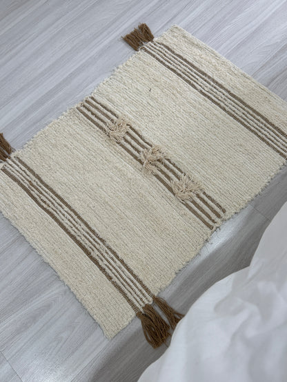 TAPETINHO LÚDICO SENSORIAL BEGE 50x80cm