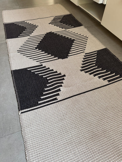 TAPETE MULTIUSO MINAS PRETO 80X200cm