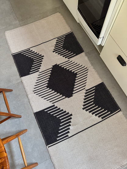 TAPETE MULTIUSO MINAS PRETO 80X200cm