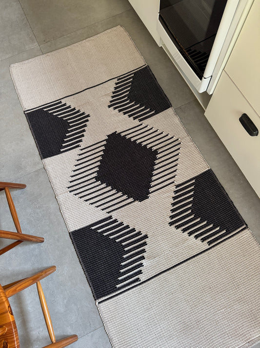 TAPETE MULTIUSO MINAS PRETO 80X200cm