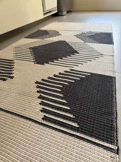 TAPETE MULTIUSO MINAS PRETO 80X200cm