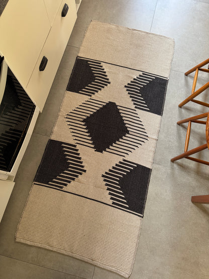 TAPETE MULTIUSO MINAS PRETO 80X200cm