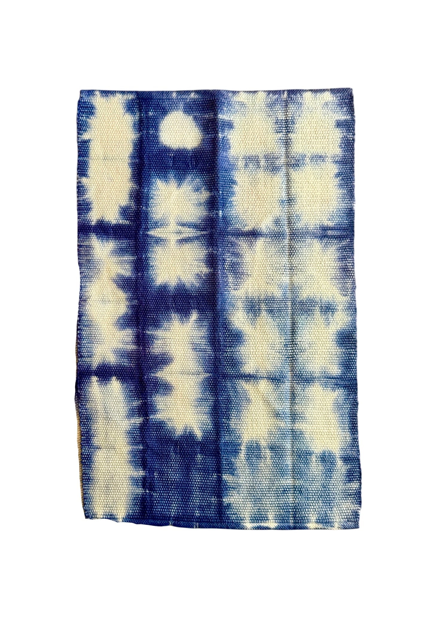 TAPETINHO SHIBORI INDIGO SQUARE