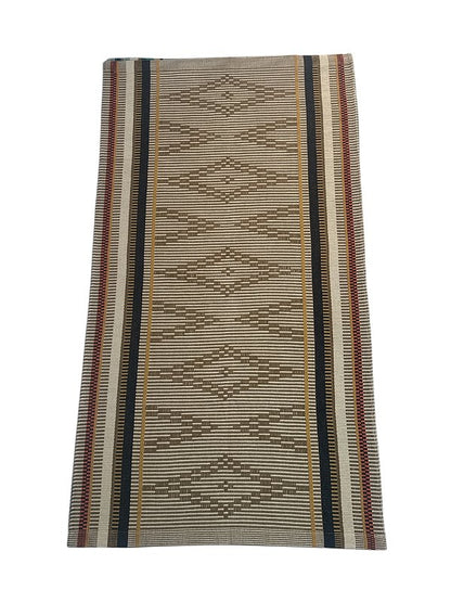 Tapete Curadoria Médio Tribo caramelo 77 x 140 cm