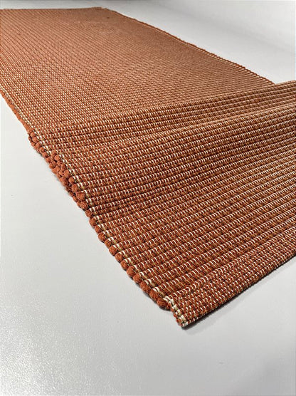 PASSADEIRA TRAMA MESCLADA TERRACOTA 50x160cm