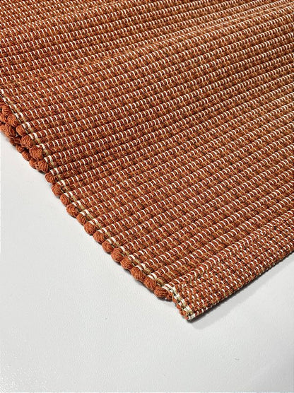 PASSADEIRA TRAMA MESCLADA TERRACOTA 50x160cm